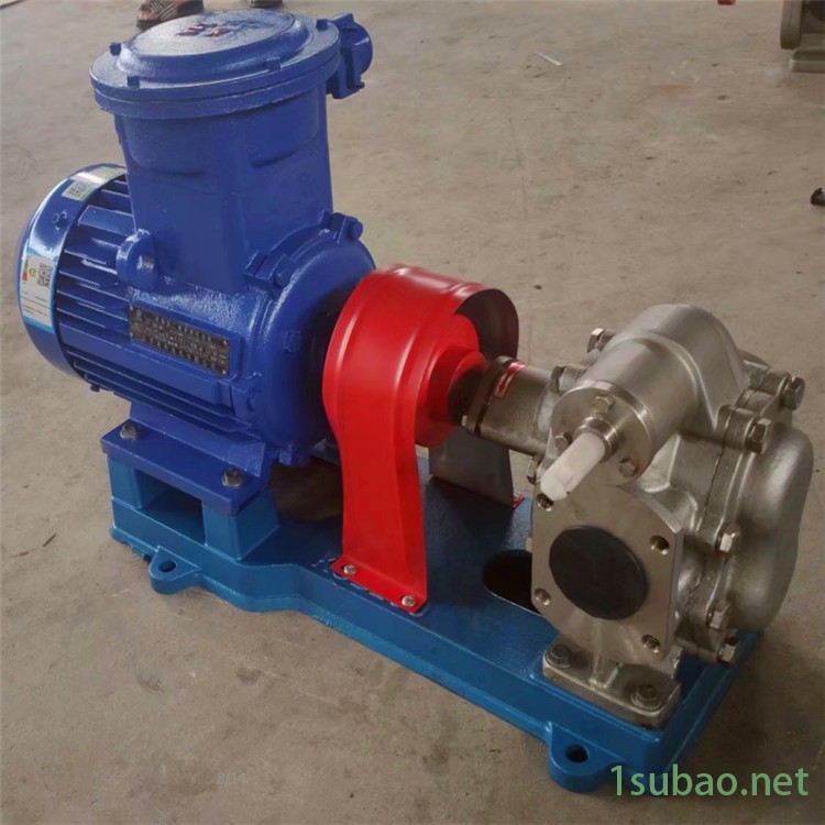 KCB铸铁齿轮泵 润滑油输送泵 耐腐蚀泵食品泵 飞越机械图3
