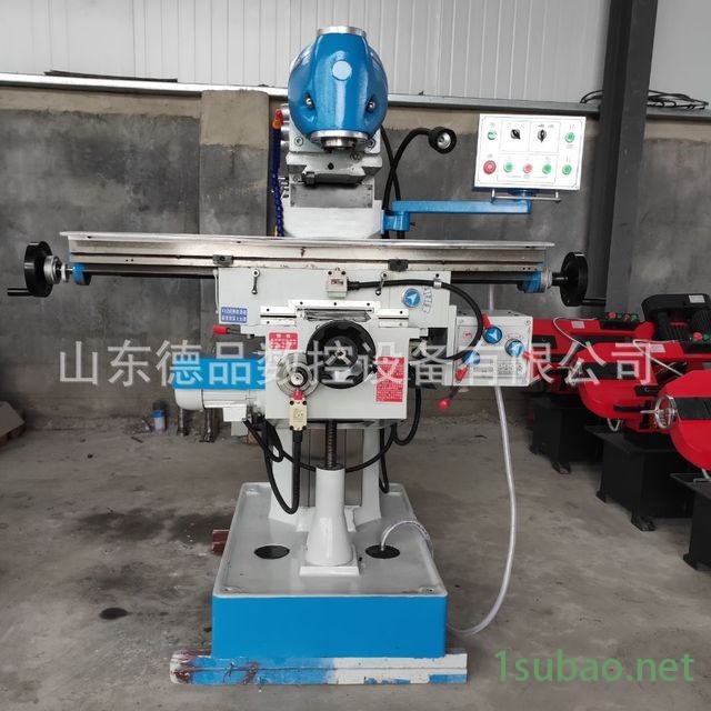 钻铣床厂家现货直销多功能升降台铣床 ZX6326高精度立卧两用铣床、自动进刀钻铣床全国包邮终身维护图2