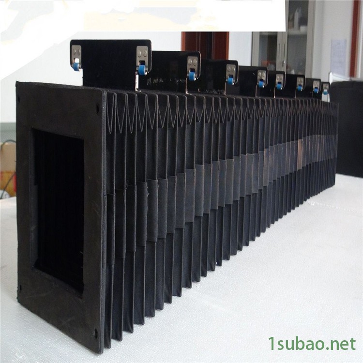 昊旭   加工定制防护罩  PVC风琴防护罩     铣床立柱防护罩  防护罩经销商图9