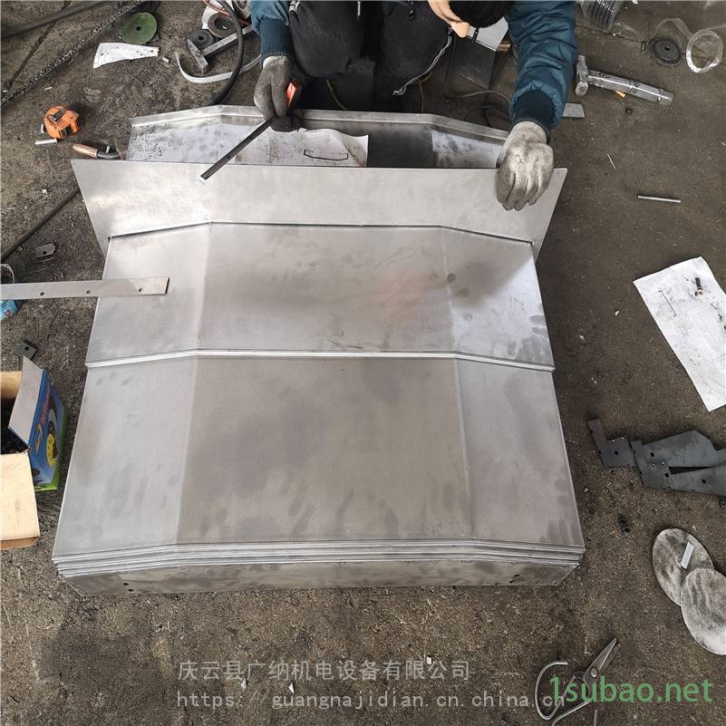 导轨钢板铣床防护罩骨架聊城防灰尘防护罩骨架防护罩骨架厂家销售图3