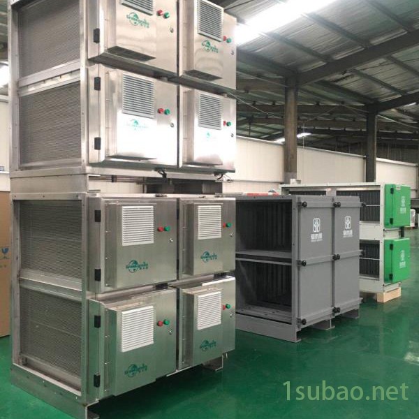 静电式工业油雾净化器 草木绿工业油烟处理装置厂家 铣床/滚齿机/数控磨槽机油雾治理设施图2