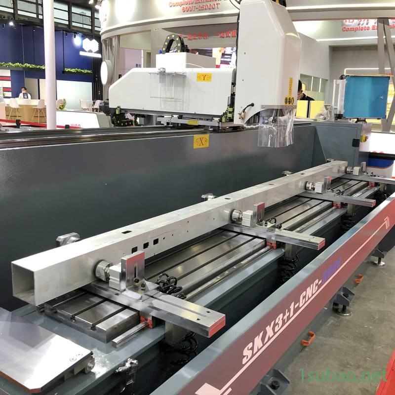 美力达铣床SKZX3000铝型材数控加工中心3米双主轴钻铣一体机图3