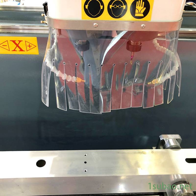 美力达铣床SKZX3000铝型材数控加工中心3米双主轴钻铣一体机图2