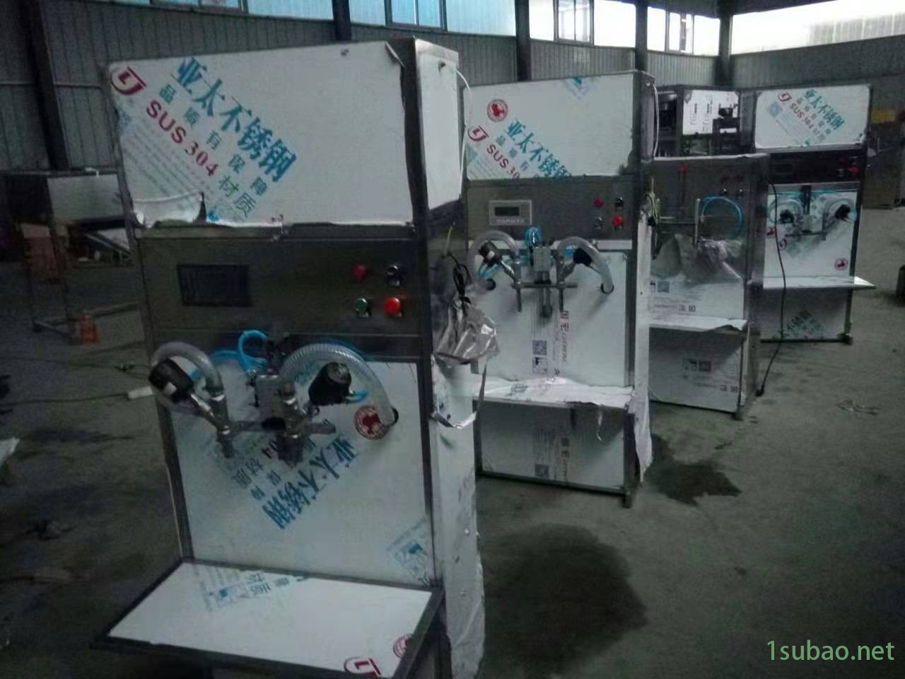 中桶润滑油，防冻液灌装机 电动灌装机 双头称重灌装机 济南 聊城图4