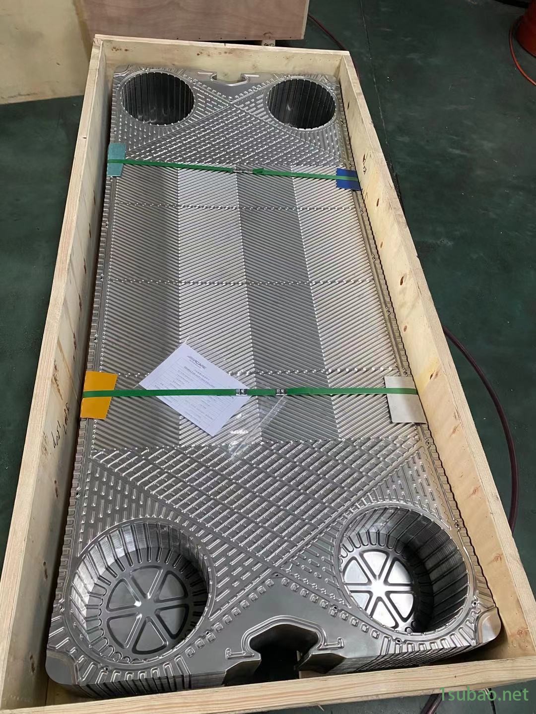 Acare/艾可瑞 桂林 润滑油板式冷油器艾克森AU15L2 不锈钢316L换热器板片图6