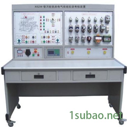 FC-M7120型 半实物 平面磨床\铣床\卧式镗床电气技能实训考核装置 机床电路实训装置图2