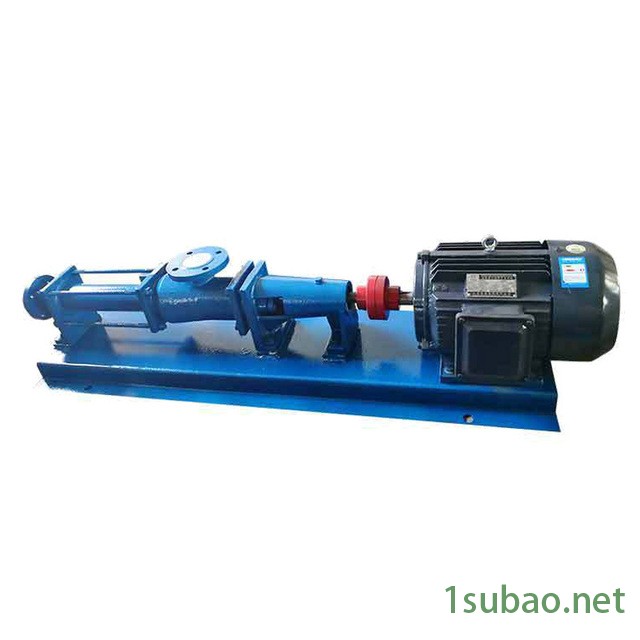 泊头厂家直销 G型单螺杆泵 g30-1污泥螺杆输送泵小型 螺杆泵图4