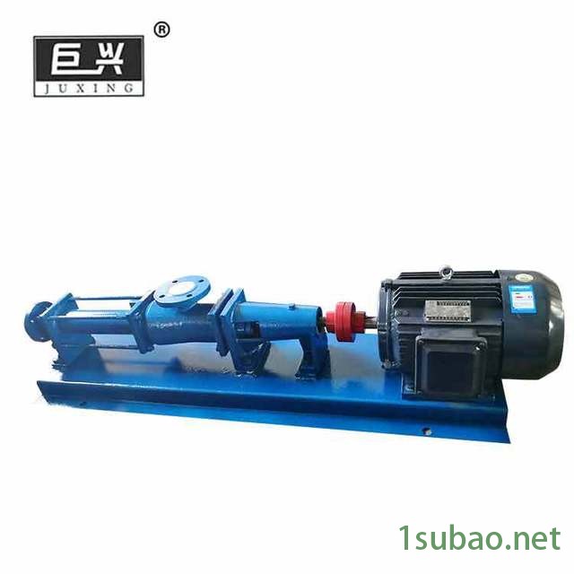 泊头厂家直销 G型单螺杆泵 g30-1污泥螺杆输送泵小型 螺杆泵图3