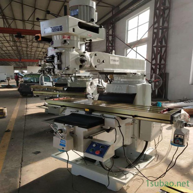 山东滕州机床SD精机炮塔铣4H型多功能铣床台湾炮塔型头精密型图2
