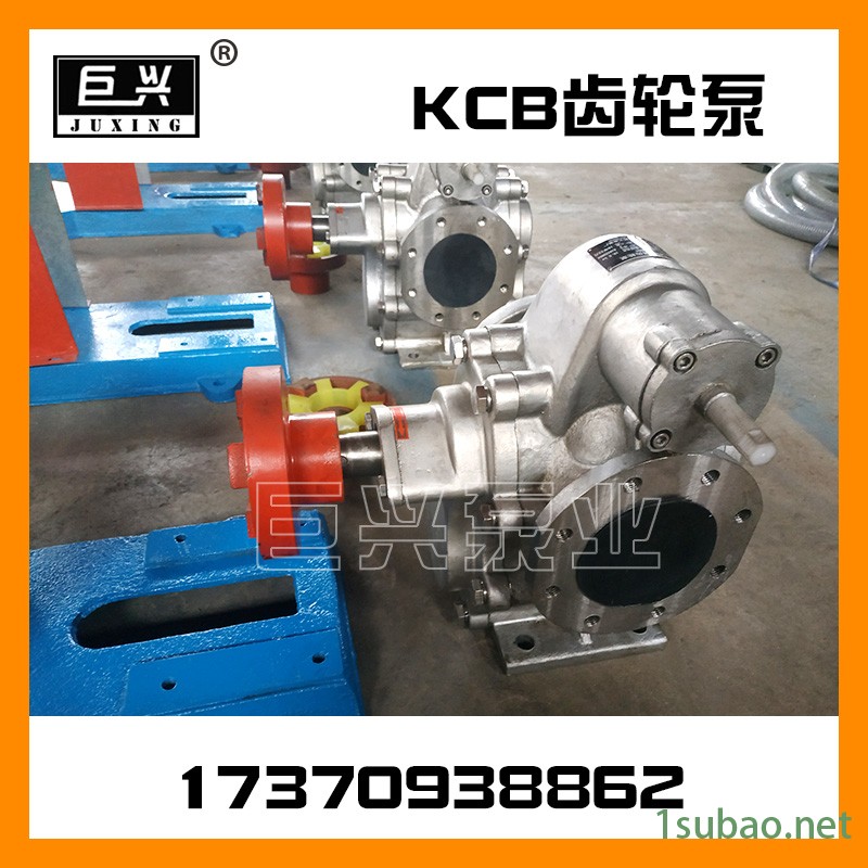 KCB小型齿轮泵 不锈钢泵 润滑油输送泵 电动自吸泵图2