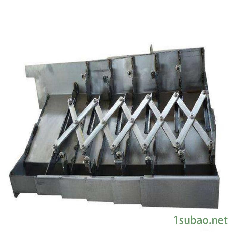 昊旭 钢板防护罩 铣床防护罩 PVC风琴防护罩 通风软连接图2