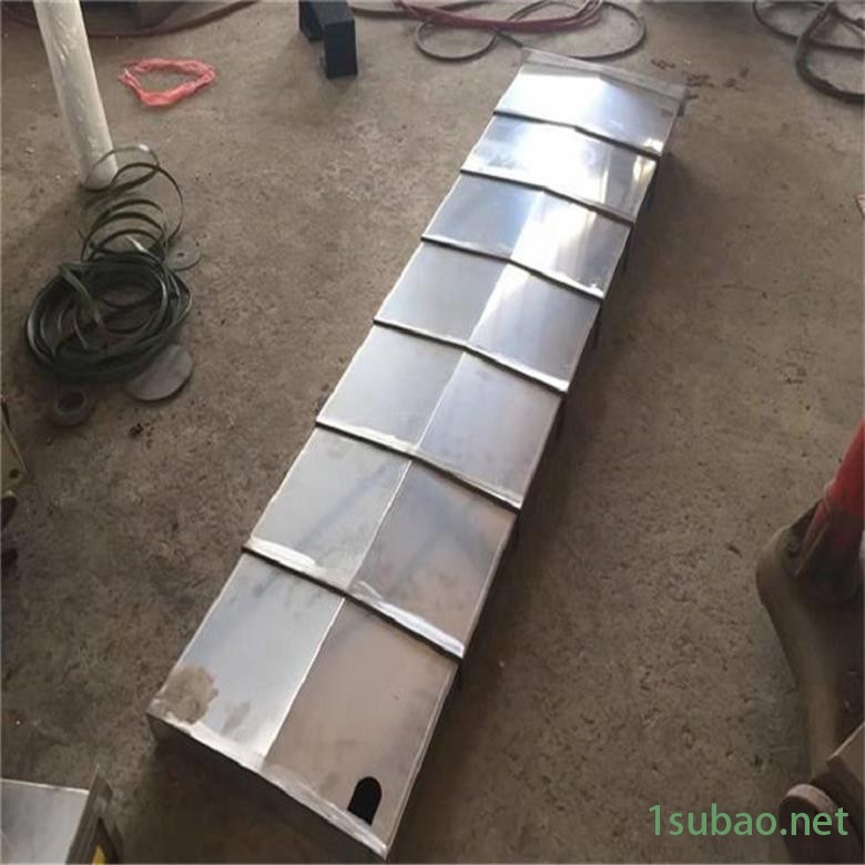 昊旭 钢板防护罩 铣床防护罩 机床风琴防护罩 帆布软连接图4
