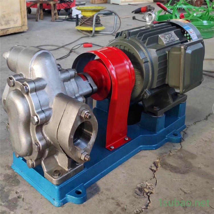 齿轮油泵KCB不锈钢泵 润滑油输送泵 不锈钢材质齿轮泵图2