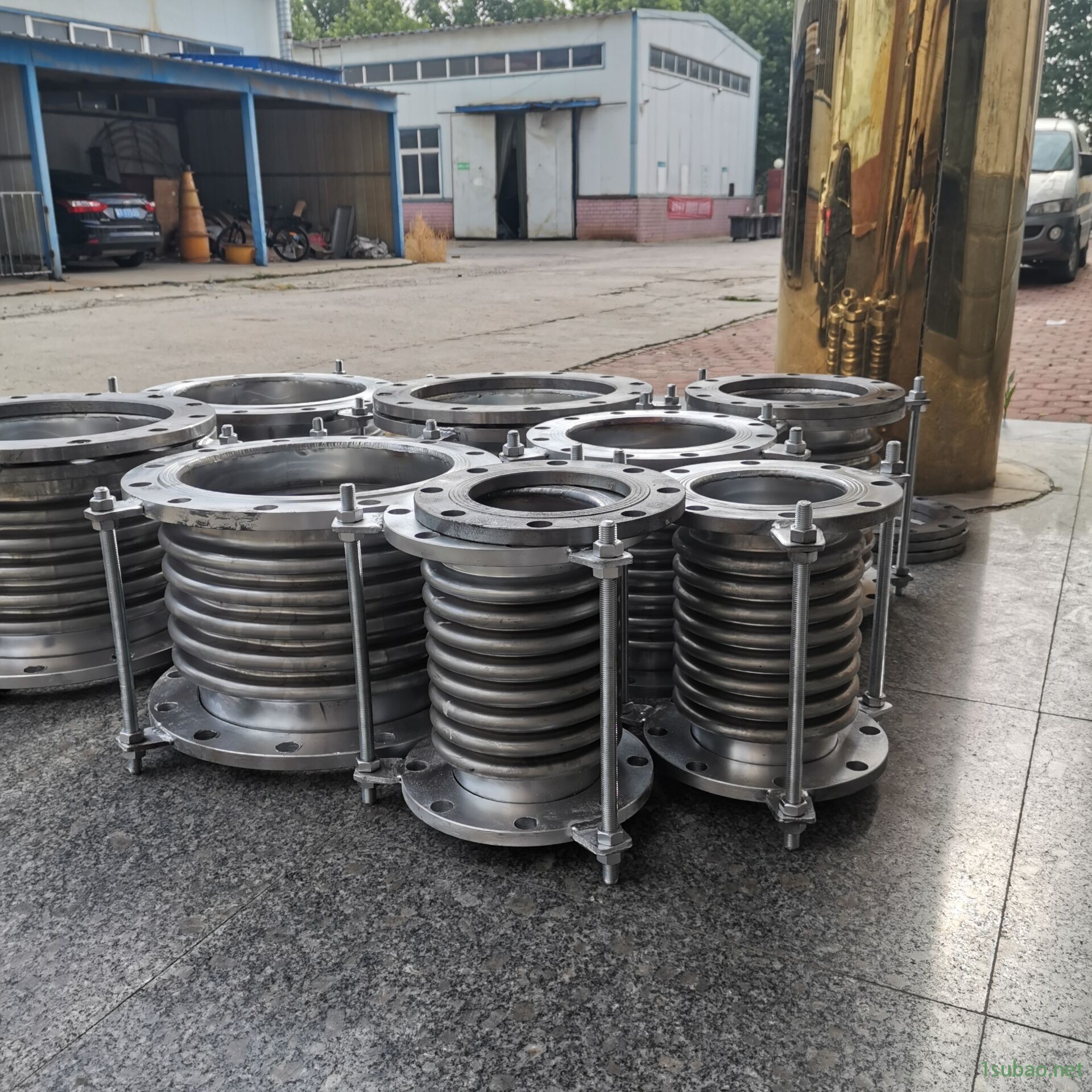 厂家供应 304不锈钢金属波纹管补偿器 通用型法兰式  不锈钢金属补偿器 衬四氟补偿器 伸缩节图2