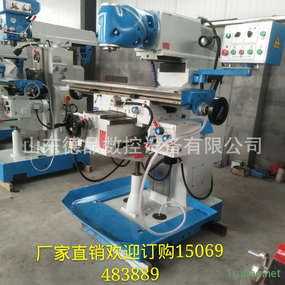 XQ6226铣床厂家现货供应、回转头象鼻铣床 X6226立式升降台铣床、高精度多功铣床 铣床价格图2