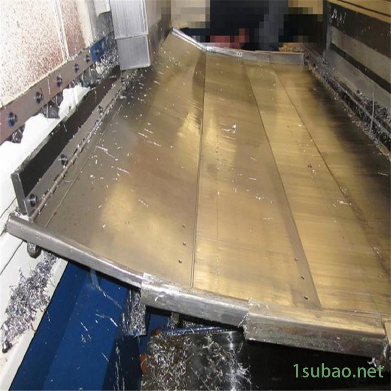 昊旭 钢板防护罩 铣床防护罩 柔性导轨一字防护罩 通风软连接图8