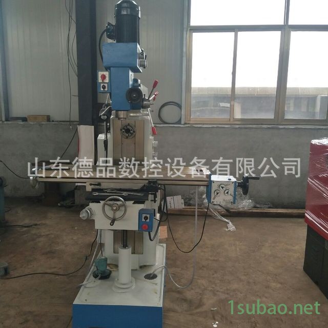 厂家直销ZX6350钻铣床 ZX6350C多功能钻铣床 立卧两用铣床 可装数显钻铣床山东德品数控直营图2