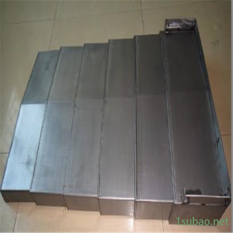 昊旭风琴护罩江苏钢板护罩铣床防护罩图2