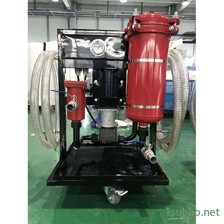 利菲尔特制造厂家 LYC-100A滤油机 移动式滤油机 二级过滤防爆加油小车 化工厂专用 专业过滤润滑油图2