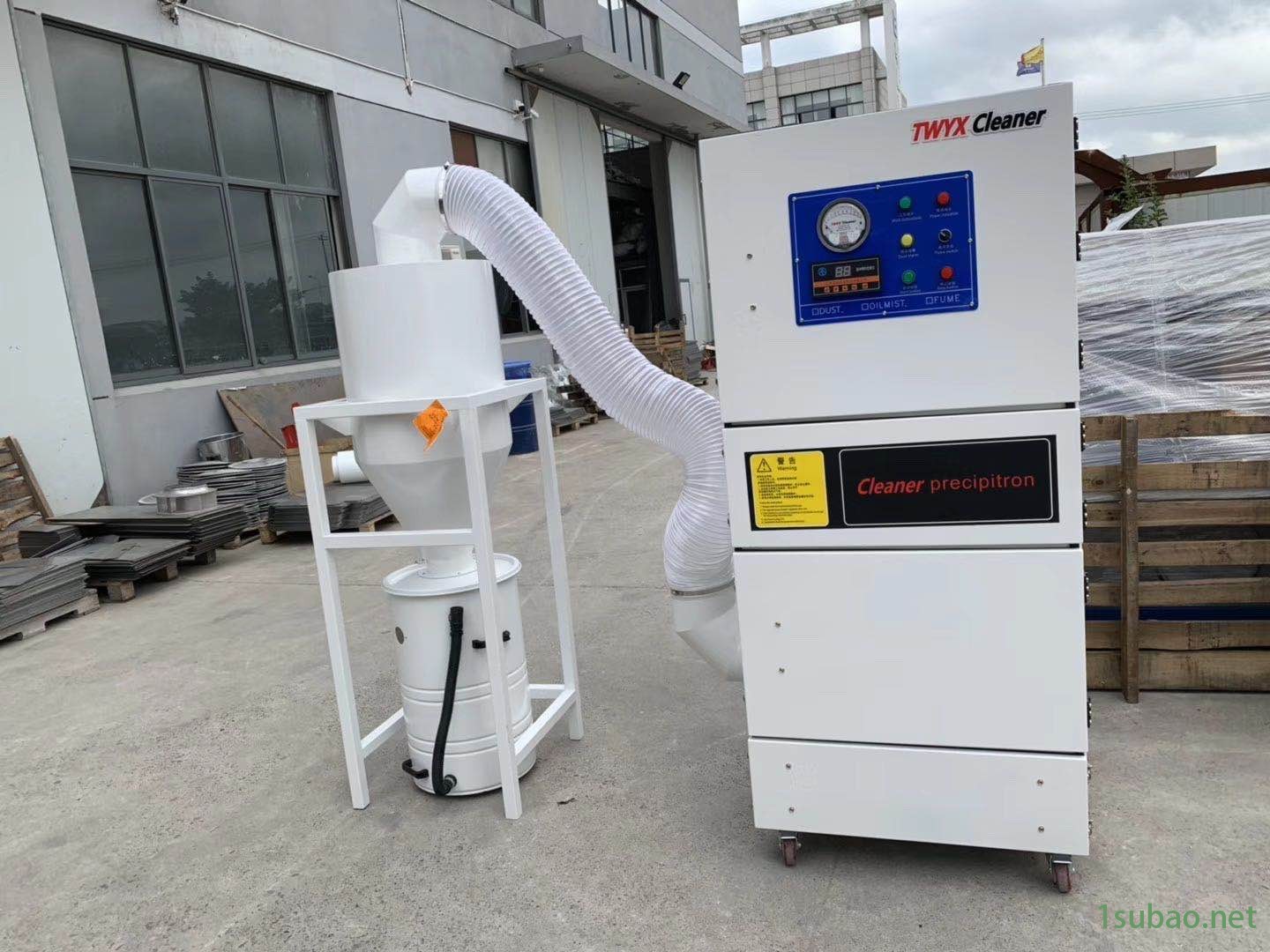 康乐工业粉尘收集器车床铣床铁削吸尘机联系电话图3