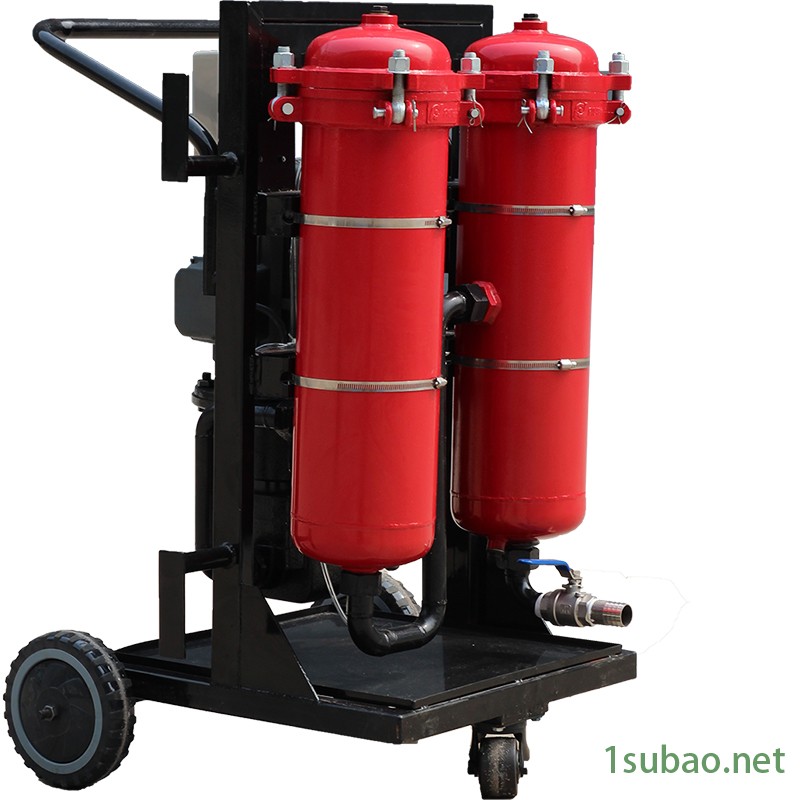 利菲尔特十年公司 LYC-40B三级手推式滤油车 移动式滤油机 防爆滤油机 过滤液压油 过滤润滑油 化工领域专用图2