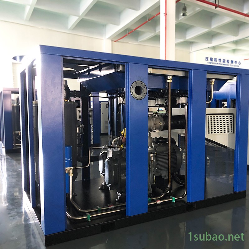 变频无油水润滑式空压机 德耐尔132kw变频水润滑无油空气压缩机 主机不含润滑油图2
