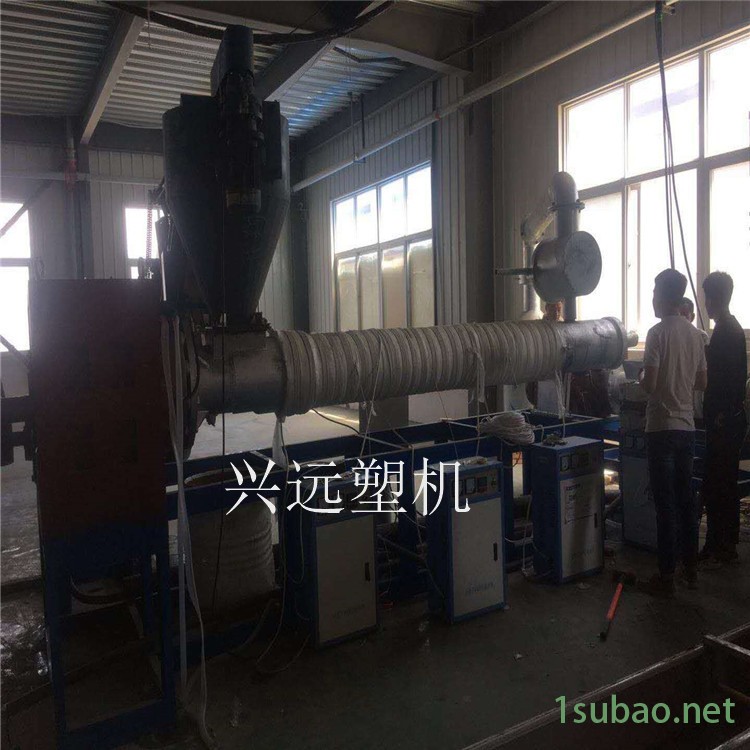 ZL-180型编织袋双机螺杆造粒机 塑化好 PP编织袋造粒机厂家 兴远塑机图2