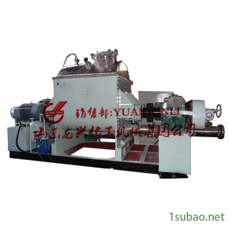 1500l新型电加热真空捏合机厂家|3000l不锈钢螺杆挤出料捏合机图2