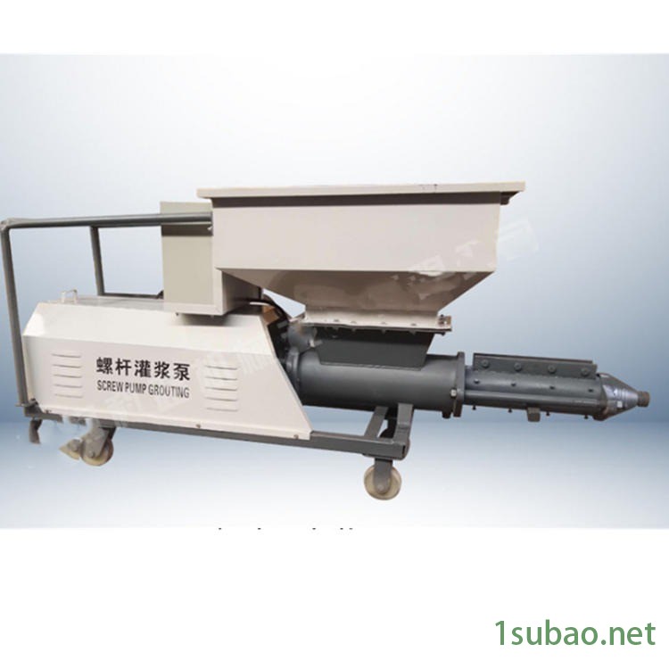 湖南输送无脉冲螺杆式沙浆注浆泵  螺杆灰浆输送注浆泵图9