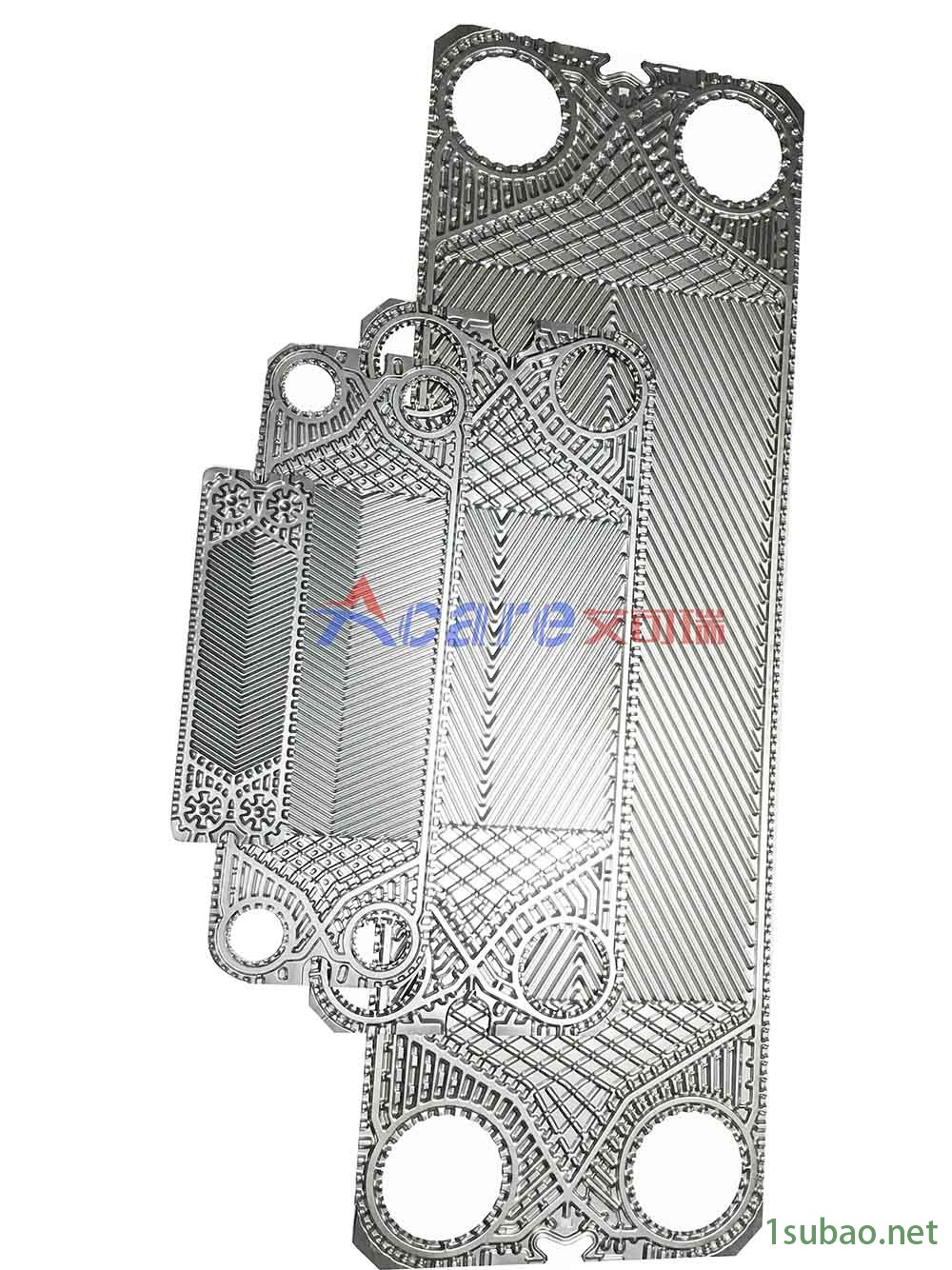 Acare/艾可瑞 电厂润滑油板式冷却器TL35-BFG板片 316L不锈钢换热片图2