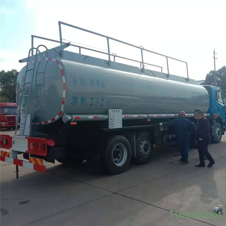 润滑油运输车 解放牌DLQ5310供液槽罐车普护液体罐车分期付款图5