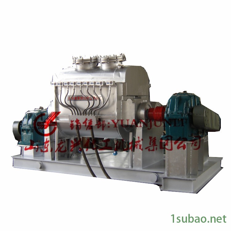 山东龙兴消泡剂捏合机价格|不锈钢捏合机生产厂家|3000l不锈钢螺杆挤出捏合机规格原理图2