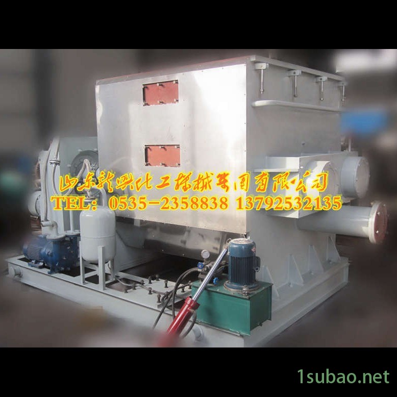 山东莱州墙纸胶捏合机|莱州真空捏合机价格|不锈钢螺杆挤出捏合机工作原理图4