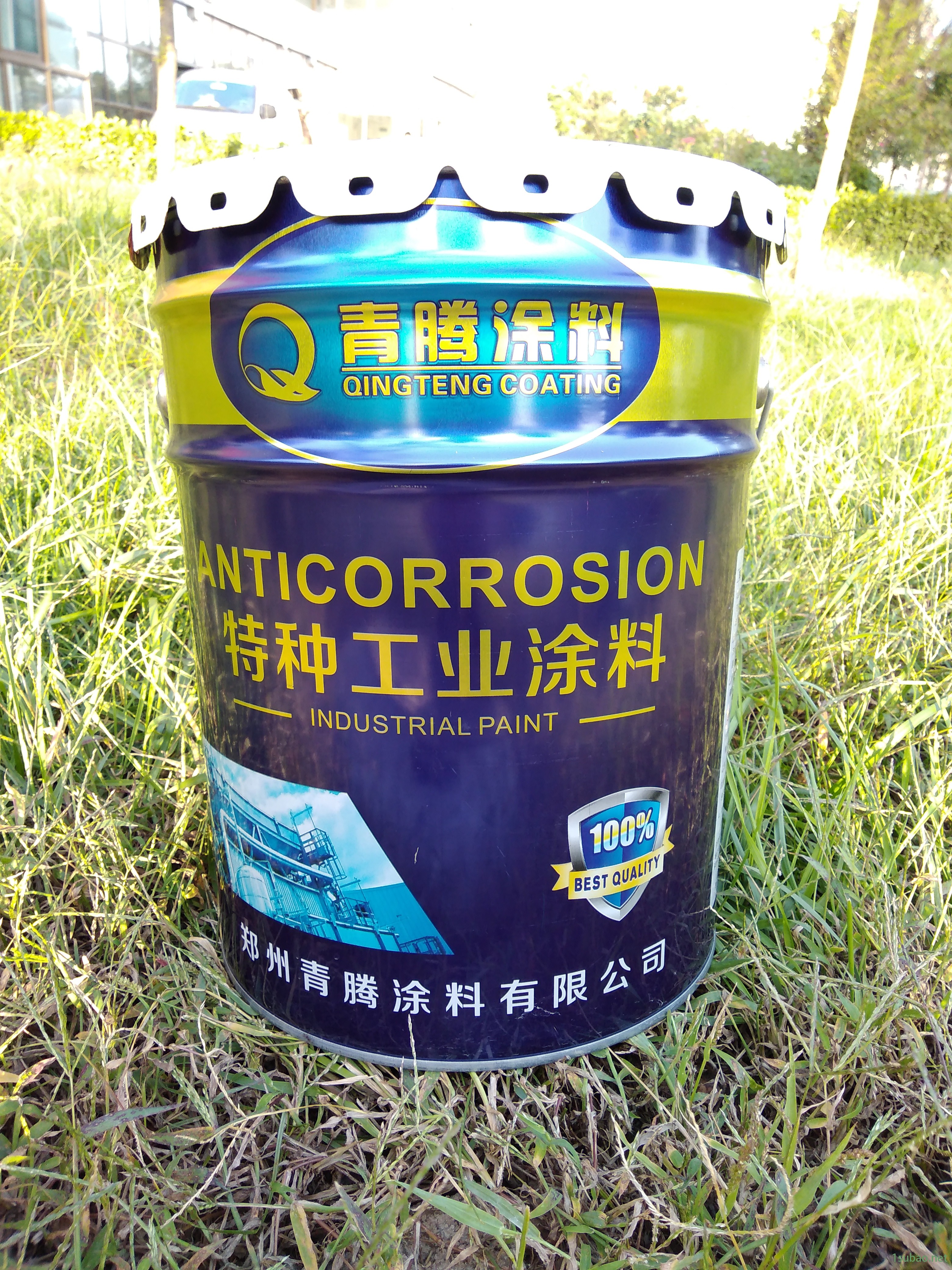 丙烯酸漆 青腾丙烯酸油漆 金属防锈涂料 丙烯酸磁漆 护栏防腐防锈漆图2