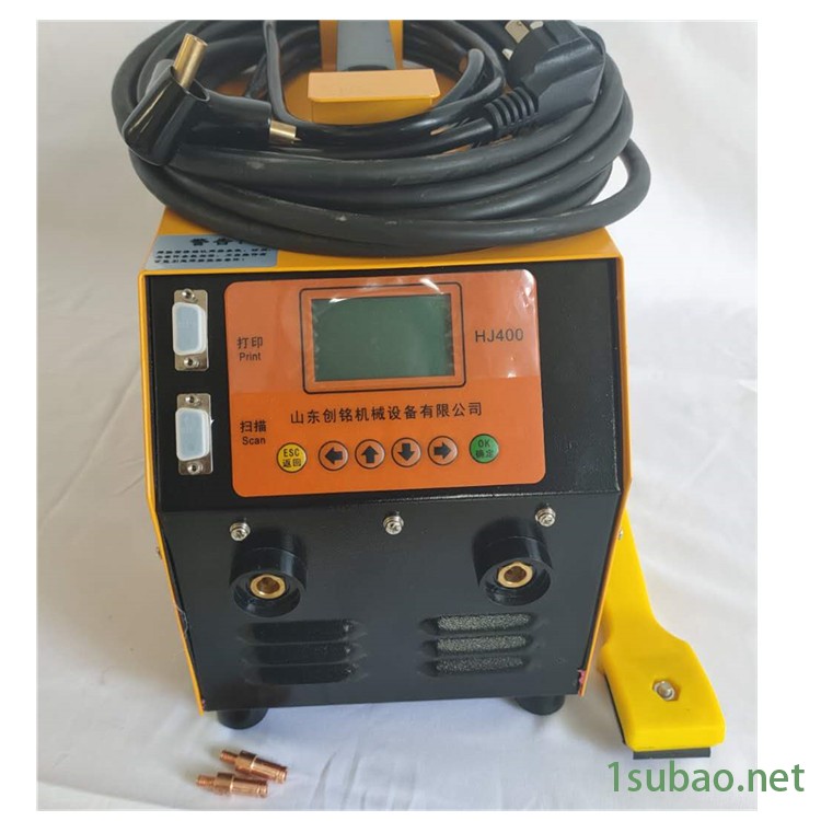 山东创铭 160pe管热熔机   200螺杆四组对焊机     电熔管件焊机图8