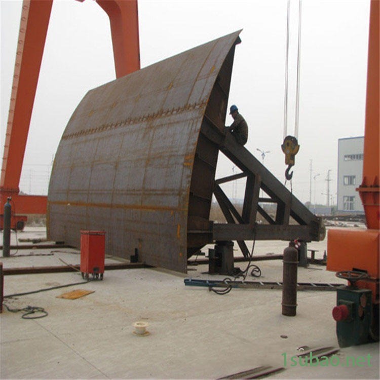 太仓品牌HC  液压翻板闸门  工程坝闸门 螺杆启闭机闸门 液压钢坝闸门 产品展示图3