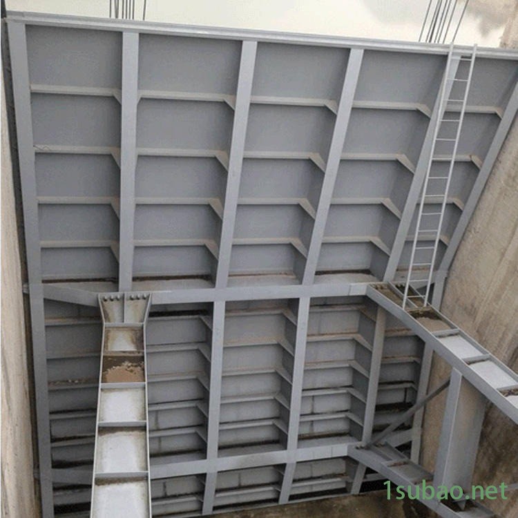 太仓品牌HC  液压翻板闸门  工程坝闸门 螺杆启闭机闸门 液压钢坝闸门 产品展示图5