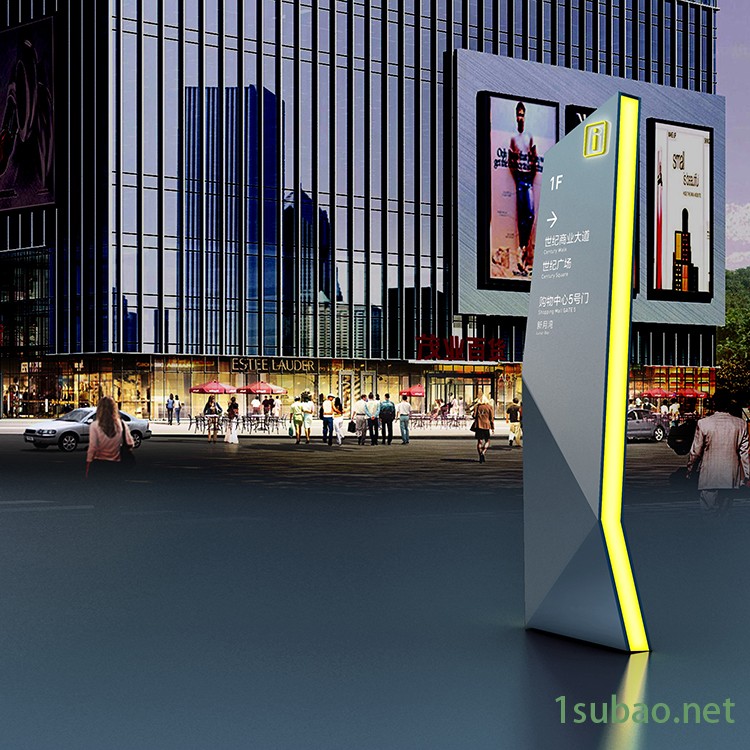 楼宇标牌不锈钢板材制作金属制作厂家直销图10