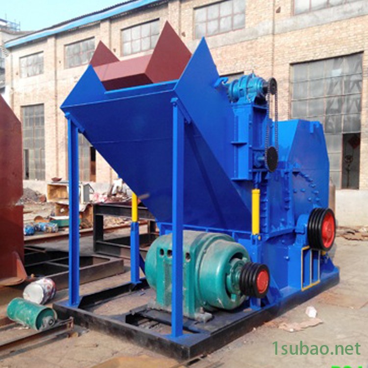 源德金属不锈钢粉碎机 800型废铁废钢撕碎机 城市固废破碎设备图2