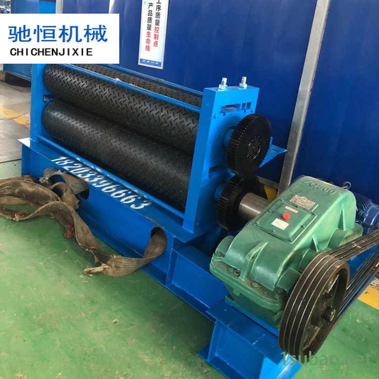 金属压花机 防滑板机器 菱形压花机 驰恒压瓦机 花型防滑板压花机 柳叶防滑板压瓦机图2