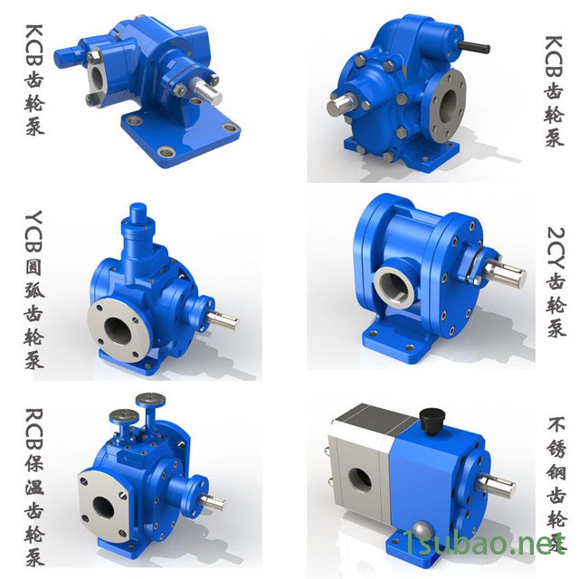 润滑油卸油泵用KCB-300系列齿轮泵 也可用做润滑油驳油泵-泊远东图2