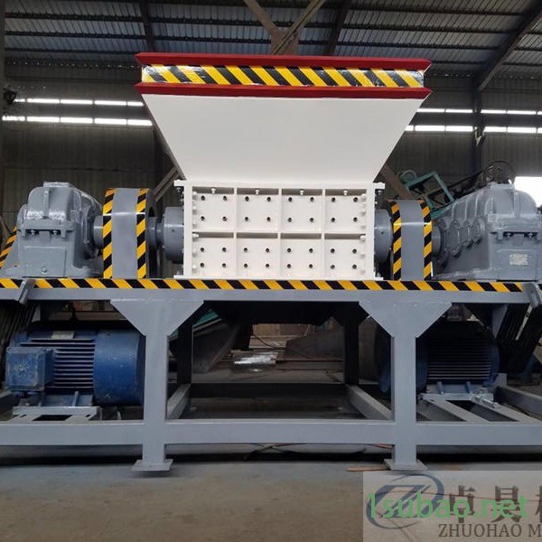 卓昊1400型钢筋撕碎机价格 金属双轴撕碎机价格 撕碎机配套磁选机价格 金属分离撕碎机厂家图3