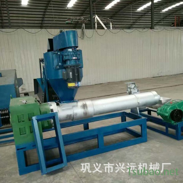 ABS小型塑料造粒机 180型双螺杆编织袋软膜废旧塑料造粒机河南兴远直销图3