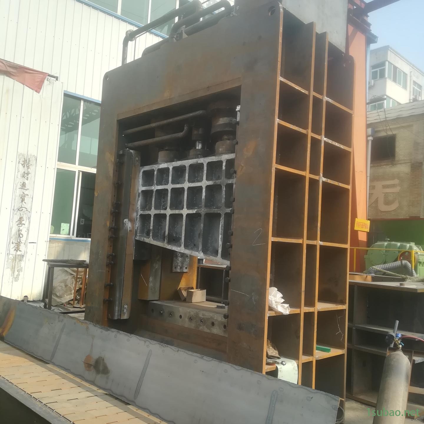 废旧金属板材剪切机 废钢液压龙门剪切机 龙门式金属废料剪断机 博之鑫液压龙门钢筋截断 多功能龙门液压剪切机图3