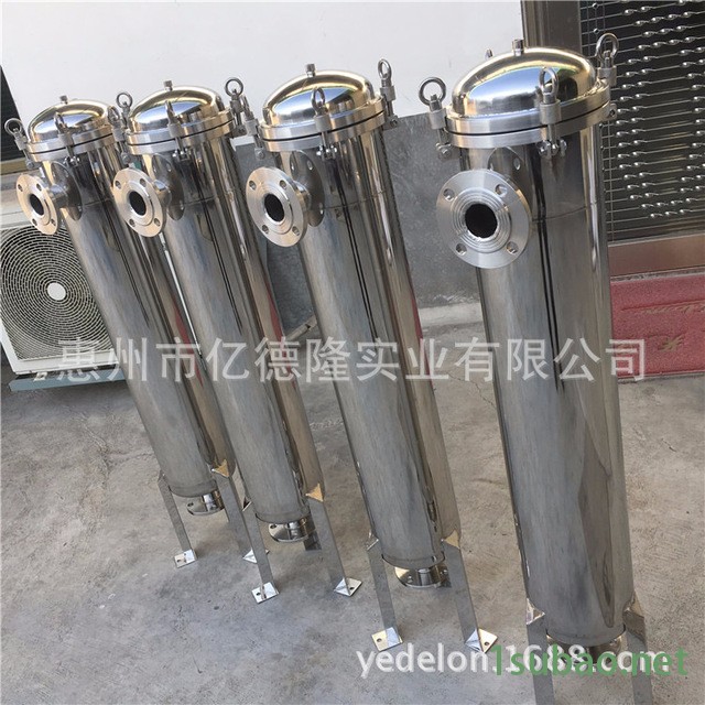 现货1号2号袋式过滤器 精密过滤器 润滑油食用油柴油袋式过滤器图2