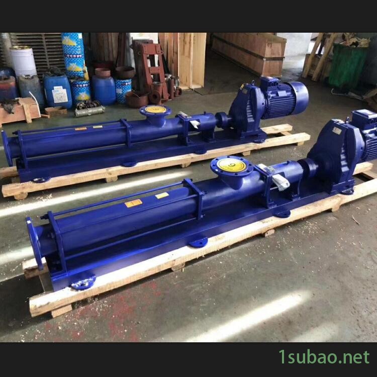FG13-1不锈钢螺杆加药泵 不锈钢污泥螺杆泵 耐腐蚀螺杆输送泵图2