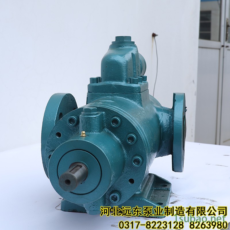 润滑油卸油三螺杆泵SNH40R38K2W2,自吸能力强，主从杆不接触无磨损寿命长， 品质保证运行无忧图2