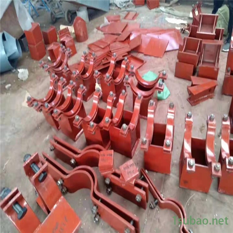 玖众供应 河南开封 全螺纹拉杆 双头螺杆 管夹支座 丁字托加侧板滑动支座 曲面槽固定支座 恒力弹簧支吊架图6