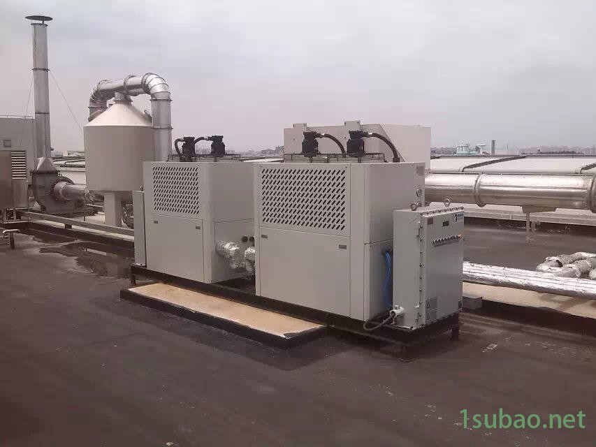 风冷式螺杆防爆制冷机组 低温冷冻机组 冷水机 海安鑫HAX-850.2A制冷机组图2