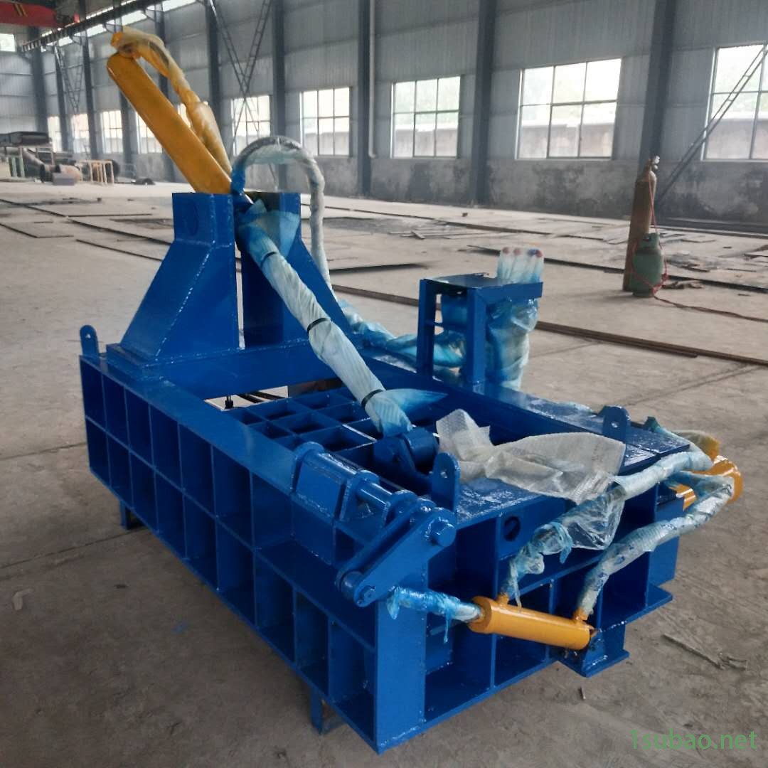 钢厂回收打包设备 废铜废铝压块机 金属垃圾压块机 操作简单 效能好图2